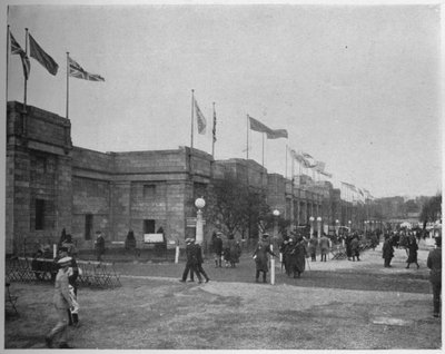 General View of the Palace of Engineering, British Empire Exhibition, Wembley, London by Unbekannt