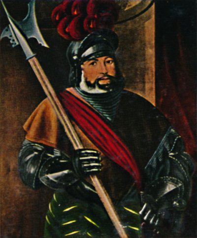 Georg von Frundsberg - Painting by Amburger by Unbekannt