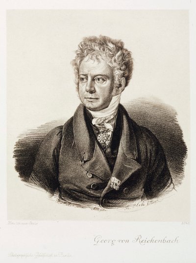 Georg von Reichenbach, German engineer and instrument-maker by Unbekannt