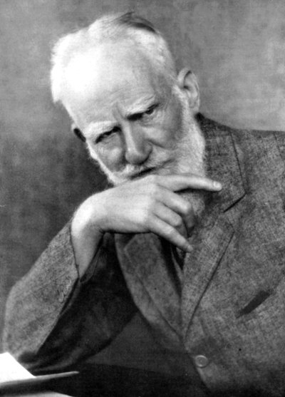 George Bernard Shaw, Irish Author by Unbekannt
