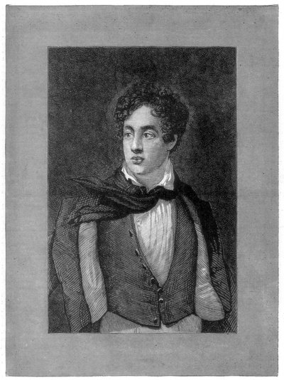 George Byron, 6th Baron Byron, British Poet by Unbekannt
