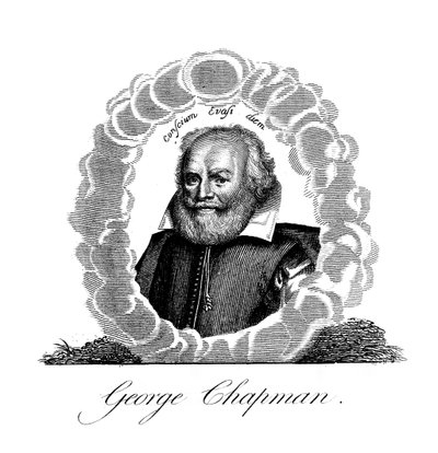 George Chapman, English dramatist, translator, poet and classical scholar by Unbekannt