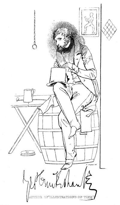 George Cruikshank, English Caricaturist and Book Illustrator by Unbekannt