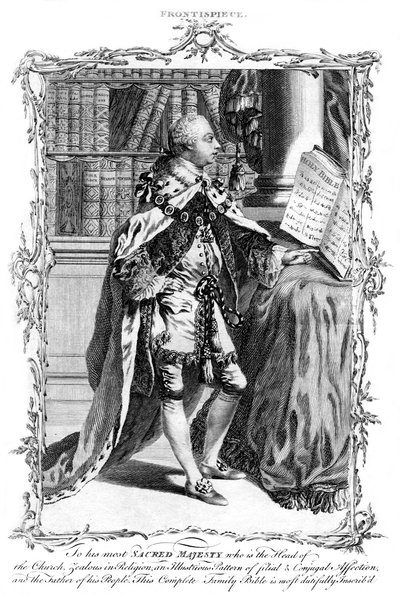 George III of the United Kingdom by Unbekannt