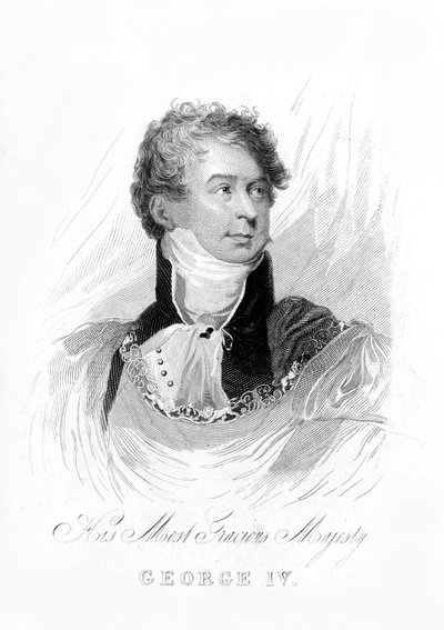 George IV, King of the United Kingdom and Hanover by Unbekannt