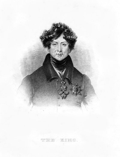 George IV, King of the United Kingdom and Hanover by Unbekannt