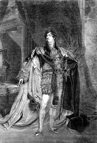 George IV, King of the United Kingdom of Great Britain and Ireland by Unbekannt