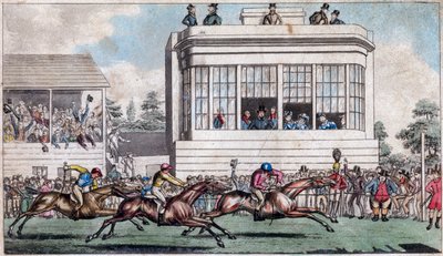 George IV and the Duke of York, The Royal Stand, Ascot, Early 19th Century by Unbekannt
