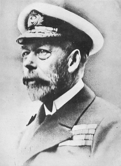 George V, King of the United Kingdom from 1910 by Unbekannt