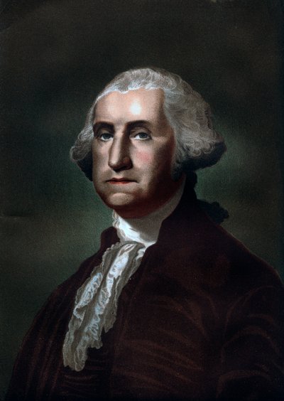 George Washington 1732-1799, First President of the United States of America by Unbekannt