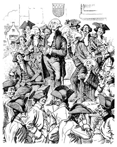 George Washington Trying to Tell a Lie by Unbekannt