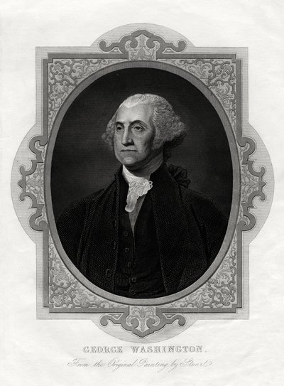 George Washington, first President of United States, 1877 by Unbekannt