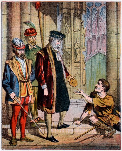 George Wishart, 16th century Scottish reformer and martyr, mid 19th century by Unbekannt