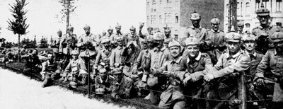 German Imperial Guard in Brussels, First World War by Unbekannt