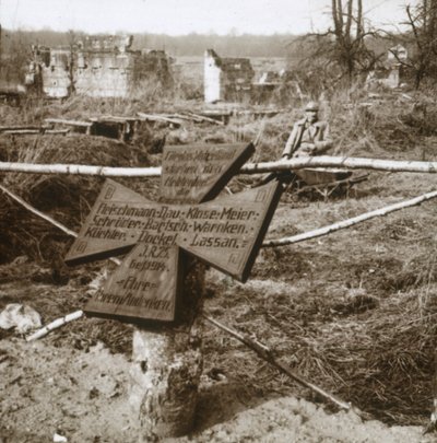 German Common Grave by Unbekannt
