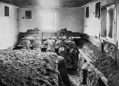 German Defensive Position on the Vistula, Poland, World War I by Unbekannt