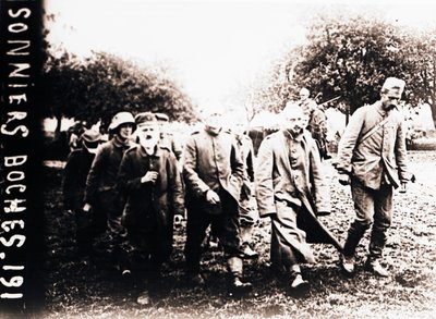 German prisoners of war by Unbekannt