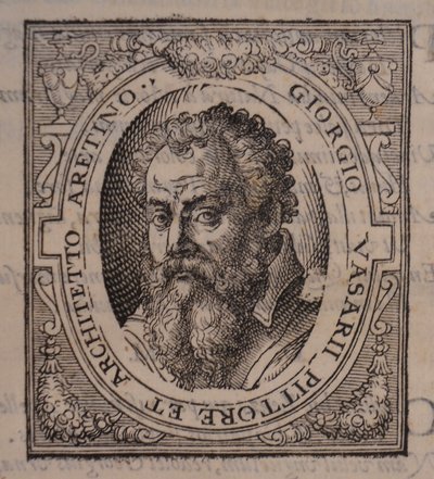 Giorgio Vasari. From: Giorgio Vasari, The Lives of the Most Excellent Italian Painters, Sculptors, and Architects, 1568 by Unbekannt