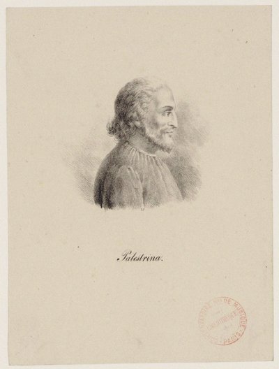Giovanni Pierluigi da Palestrina, c. 1800 by Unbekannt