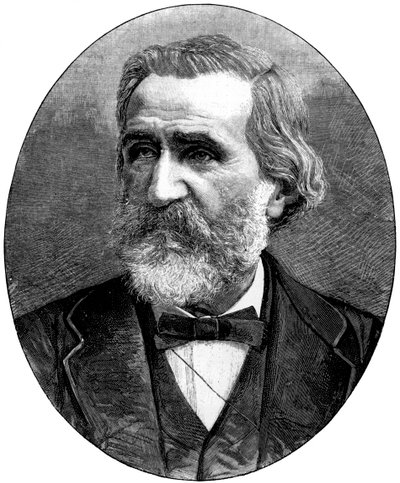 Giuseppe Verdi, Italian operatic composer by Unbekannt