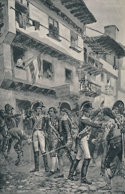 Godoy Taken Into Custody By The Spanish Troops by Unbekannt
