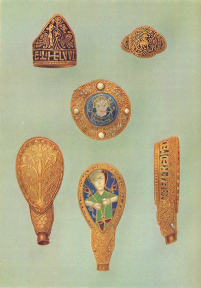 Gold Jewellery, Mainly of the Ninth Century by Unbekannt