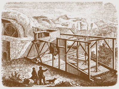 Gold Mining in the Urals by Unbekannt