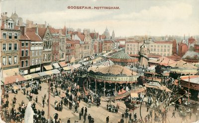 Goose Fair, Market Place, Nottingham by Unbekannt