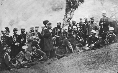 Grand Duke Michael Nikolaevich of Russia on an Expedition, c1880 by Unbekannt
