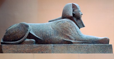 Granite Sphinx of Hatshepsut, Reign of Hatshepsut, Egyptian, 18th Dynasty by Unbekannt