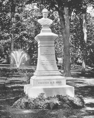Grave of J Howard Payne, Georgetown, Washington DC, USA, c1900 by Unbekannt