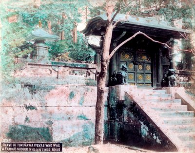 Grave of Tokugawa Ieyasu, a famous shogun, Nikko, Japan by Unbekannt