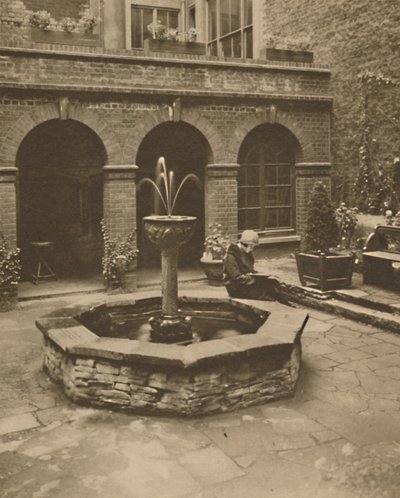 Graveyard of St. Ethelburga, Bishopgate, A Resting Place for the Living by Unbekannt