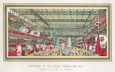 Great Exhibition, Crystal Palace, Hyde Park, London by Unbekannt