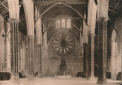 Great Hall of Winchester Castle, Hampshire by Unbekannt