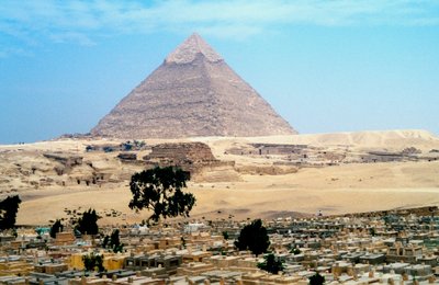 Great Pyramid of Cheops at Giza, Egypt by Unbekannt