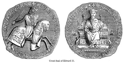 Great Seal of Edward II by Unbekannt