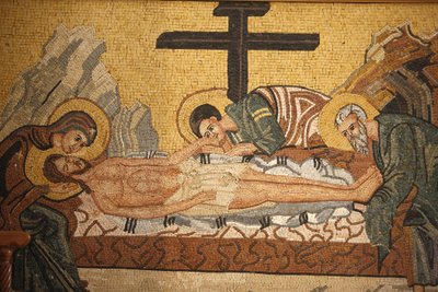 Greek Orthodox Icon Depicting Christ