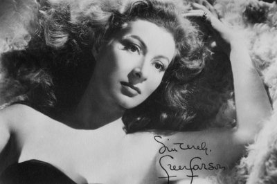 Greer Garson, English actress by Unbekannt