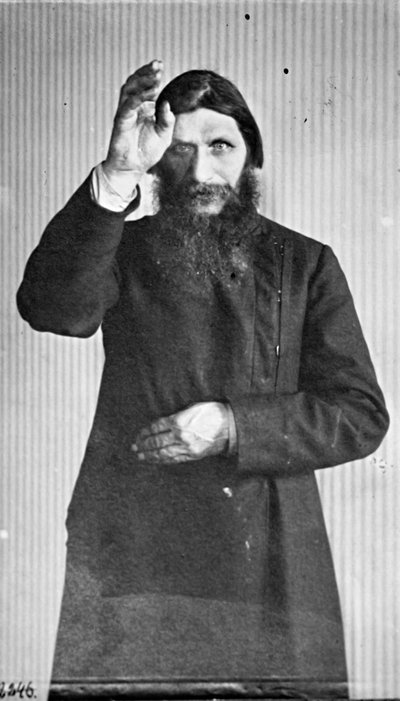Grigori Yefimovich Rasputin, Russian Mystic and Holy Man by Unbekannt