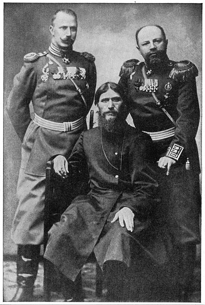 Grigoriy Efimovich Rasputin, Russian Mystic and Holy Man by Unbekannt