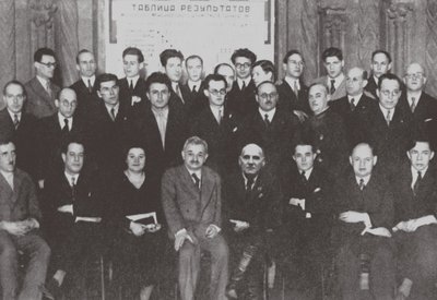 Group Portrait of the Participants of the Second International Chess Tournament, Moscow 1935 by Unbekannt