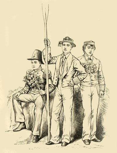 Group on the Fourth of June by Unbekannt