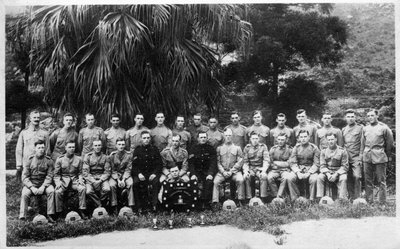 Group Portrait of C Company, 2nd Battalion the Kings Regiment, Iraq by Unbekannt