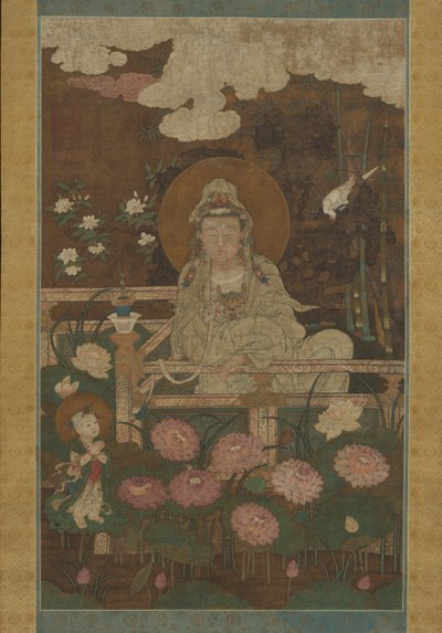 Guanyin as the Nine-Lotus Bodhisattva by Unbekannt