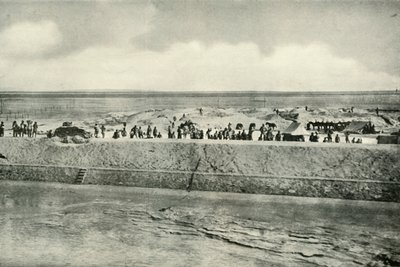 Guarding the Banks of the Suez Canal, 1919 by Unbekannt