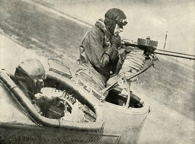 Gun and the Instruments Used by the Pilot by Unbekannt