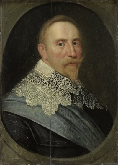 Gustavus Adolphus of Sweden by Unbekannt
