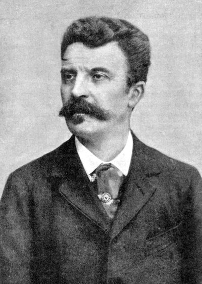 Guy de Maupassant, French writer by Unbekannt