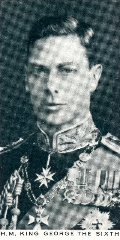 HM King George The Sixth by Unbekannt
